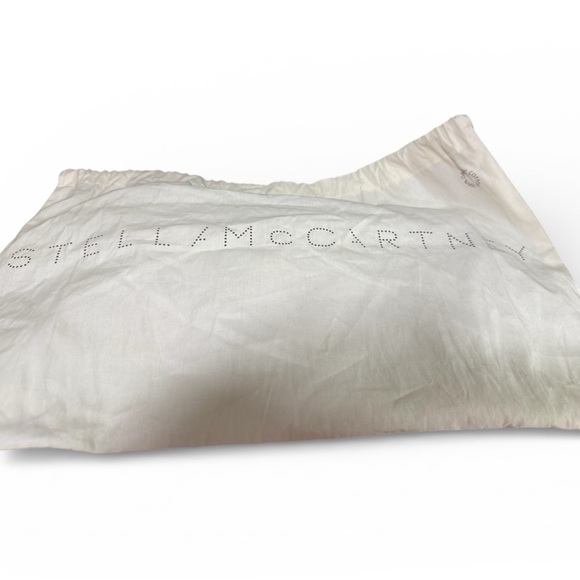 Stella McCartney Falabella Fold-Over Clutch – Black Shimmer | Like New. COA - Picture 7 of 8